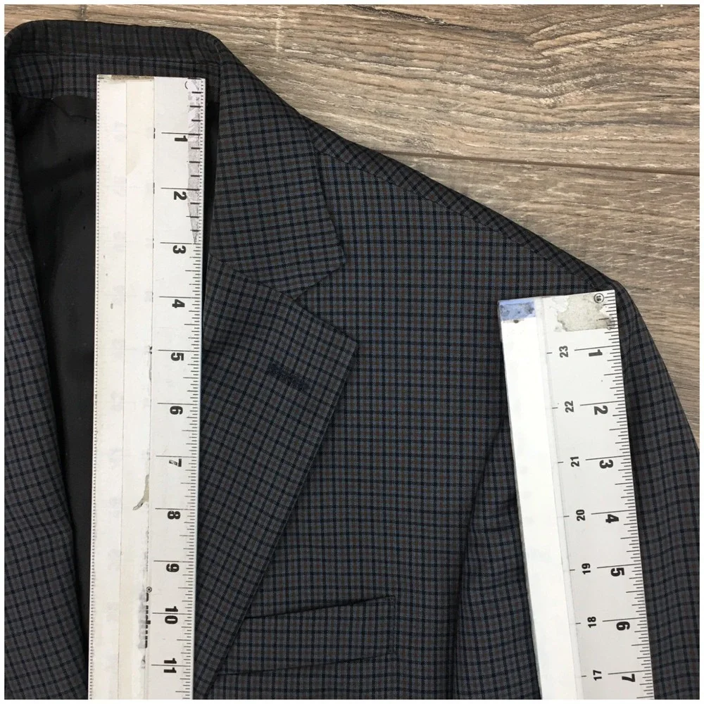 NORDSTROM Mens Wool Blazer Sport Coat Casual Jacket Size 38R Classic‎ Suit